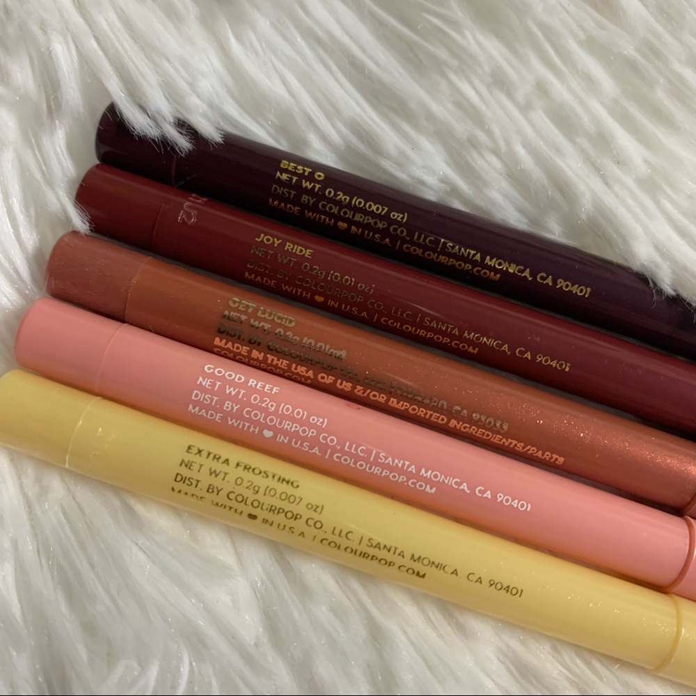 Colourpop Creme Gel Eye Liners Multi Coloured Set - Picture 3 of 5